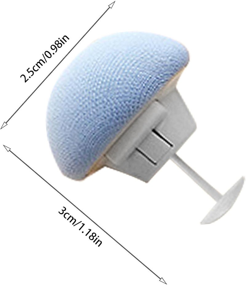 Duvet Clips | Mushroom Duvet Cover Clips for Fixing - Non-Slip Duvet Cover Pins Comforter Clips Fasteners for Quilt, Cushions, Curtains - Image 4