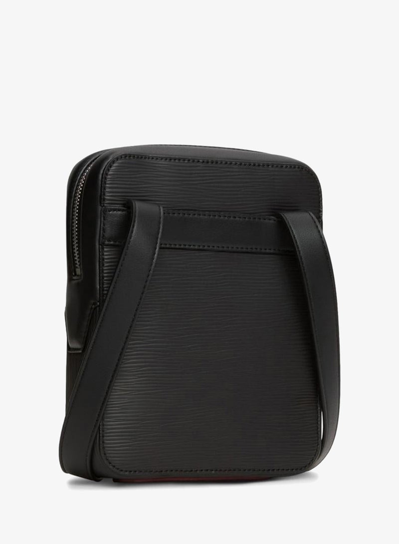 TOMMY HILFIGER TH Business Textured Crossbody Reporter Bag - Image 4