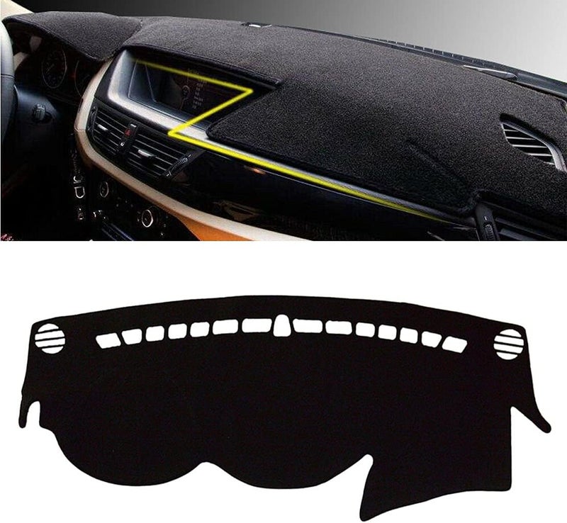 Wivplex Black Dashboard Cover for Hyundai Sonata Hybrid - Image 4