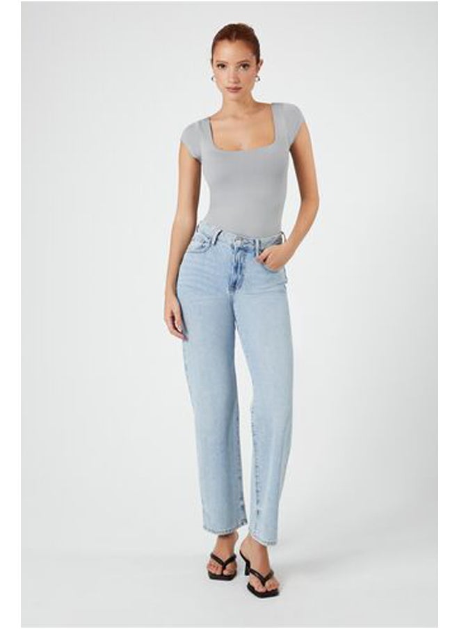 FOREVER 21 Fitted Tee Bodysuit  - Image 4