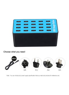 نيبمينينت موزع USB ب20 منفذاً الأسود / الأزرق  - Image 2