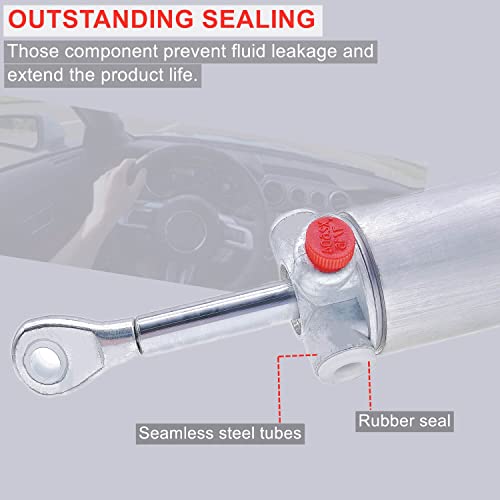 LDCRE Convertible Top Hydraulic Cylinders Lift Arms, Lift Cylinder Ram Fit for 1999 2000 2001 2002 2003 2004 Ford Mustang and Cobra,cylinder Arm Pair Replaces Xr3z-7650600-a - Image 3