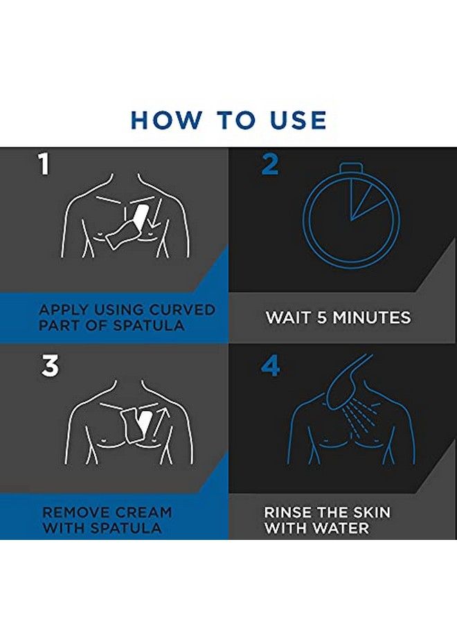 Veet كريم إزالة الشعر للرجال ذوي البشرة الحساسة 50 جرام لكل عبوة (عبوة من 3 قطع) - Image 5