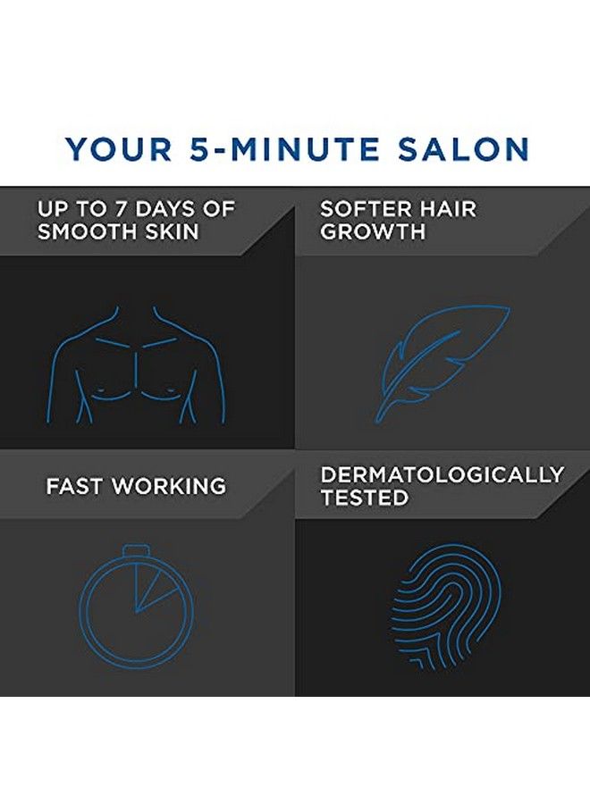 Veet كريم إزالة الشعر للرجال ذوي البشرة الحساسة 50 جرام لكل عبوة (عبوة من 3 قطع) - Image 3