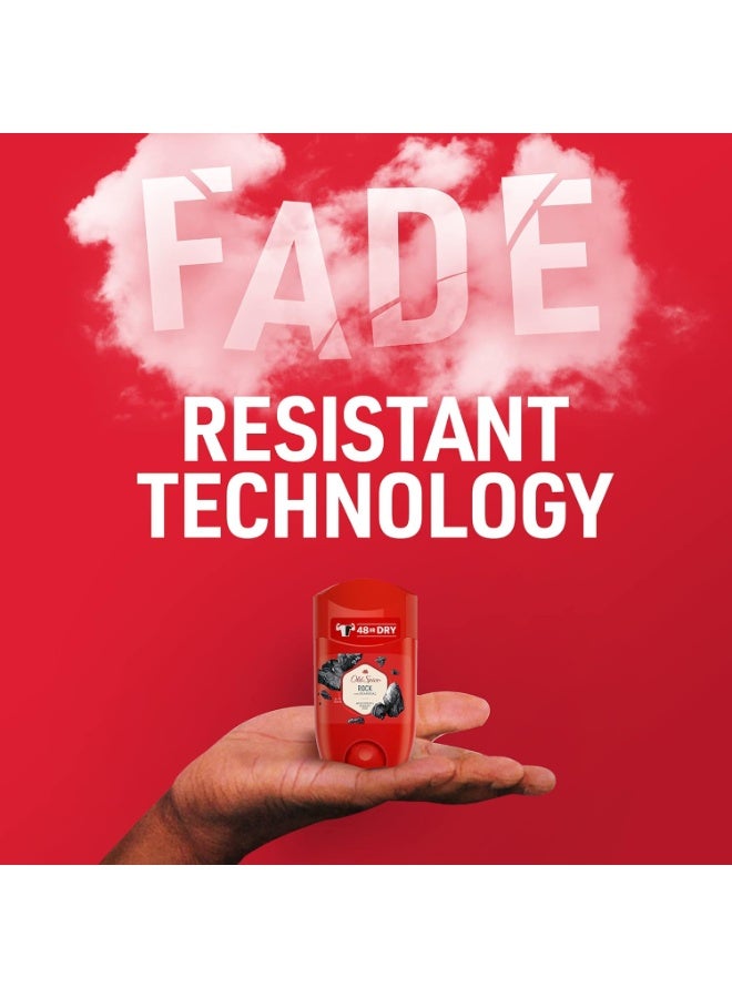 Old Spice Rock Antiperspirant and Deodorant Stick for Men, 50 ml - Image 3