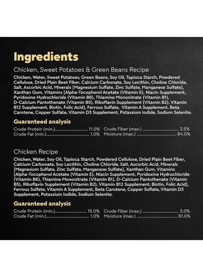 CESAR WHOLESOME BOWLS Adult Wet Dog Food, Chicken Recipe and Chicken, Sweet Potatoes & Green Beans Recipe Variety Pack, 3 oz., Pack of 6 - Image 4