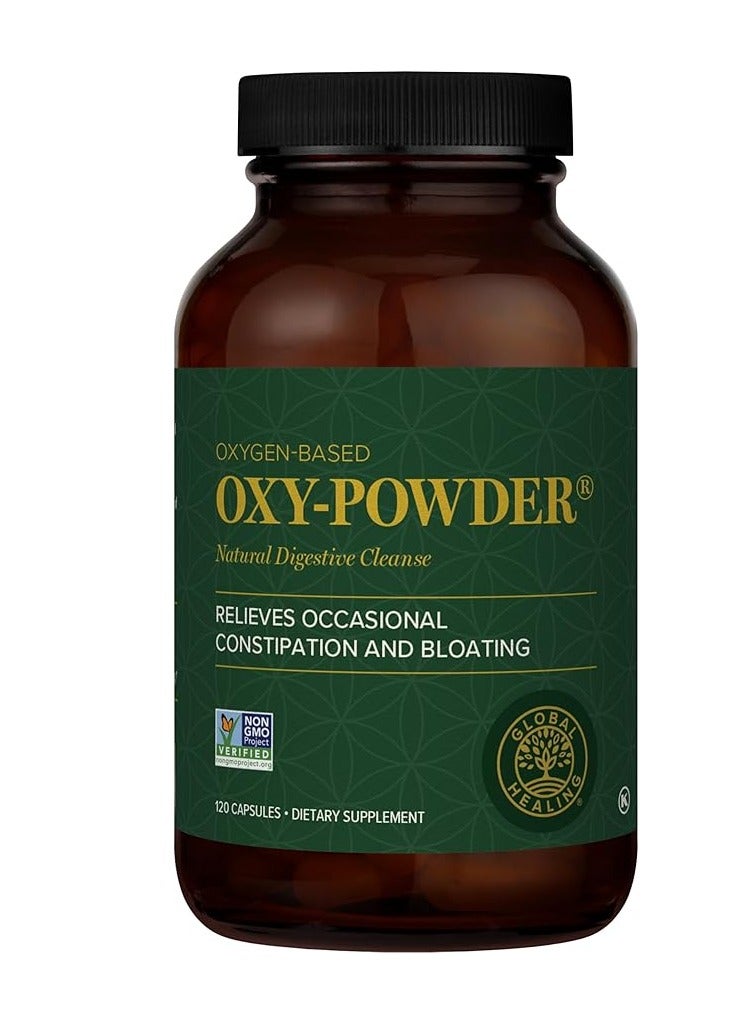 جلوبال هيلنغ سنتر مسحوق أوكسي للإمساك العرضي، 120 كبسولة