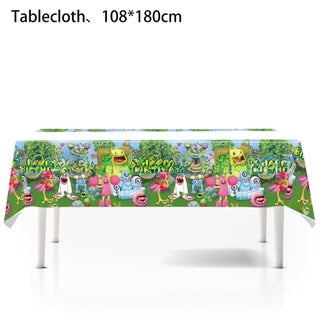 Monster Concert Party Disposable Tableware Set Tablecloth 1PCS-Monster Concert - pzsku/ZC14467BB15718A99A809Z/45/1746227136/66461c9a-a796-4a14-9ad7-9a2e9957cad6