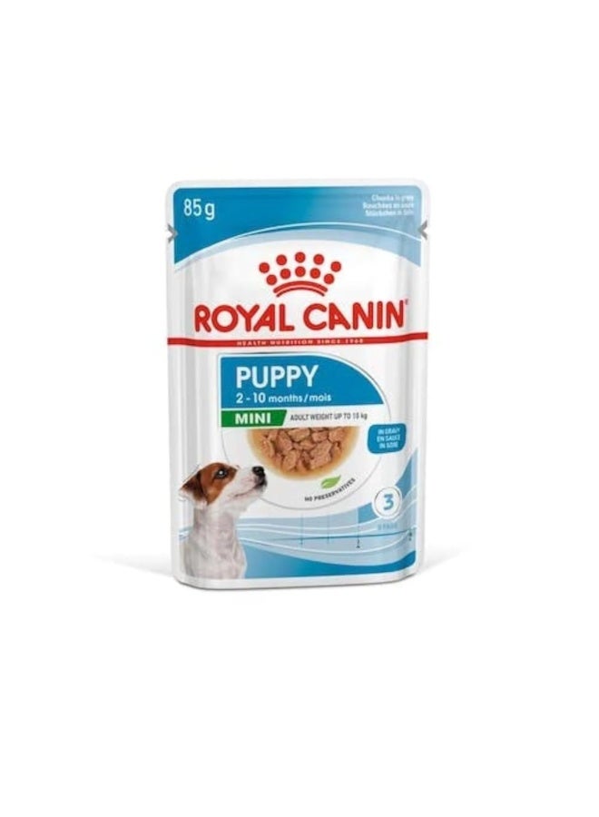 Royal Canin Size Health Nutrition Mini Puppy Wet Food - 85g - Image 1