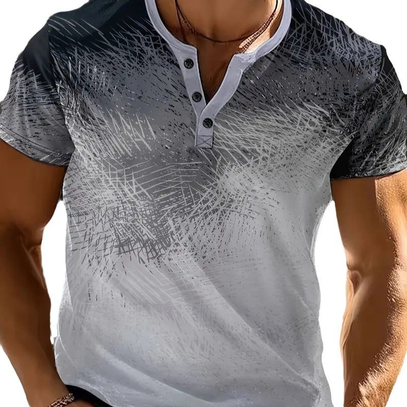2024 Summer Trade Men'S Short-Sleeved T-Shirt Korean Loose Men'S Top T-Shirt Clothes Me12 - Image 2