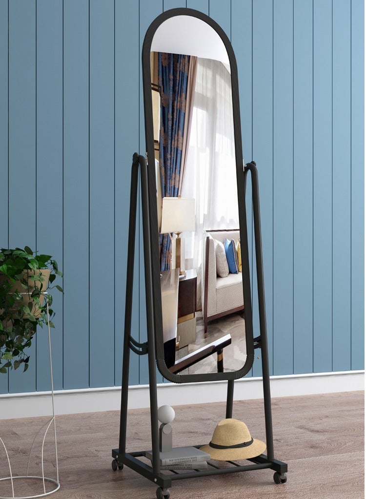 CityRiya-Long Full Length Mirror Frameless Wall Mirror Full Body Mirror Dressing Mirror Make Up Mirror Large Rectangle Bedroom Mirror Wall Mounted Door Glass Mirror for Home Gym Vanity Bedroom Living Room - Image 1