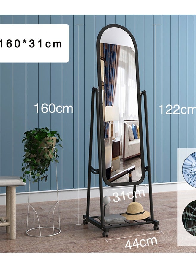 CityRiya-Long Full Length Mirror Frameless Wall Mirror Full Body Mirror Dressing Mirror Make Up Mirror Large Rectangle Bedroom Mirror Wall Mounted Door Glass Mirror for Home Gym Vanity Bedroom Living Room - Image 2