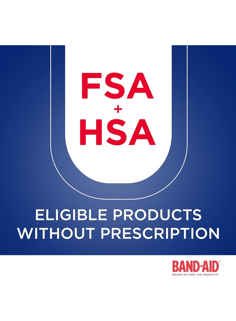 Band-Aid مجموعة الإسعافات الأولية المحمولة متعددة الأغراض من جونسون آند جونسون للقطع والخدوش والالتواءات والحروق، مثالية للمنزل والسيارة والسفر والتخييم والطوارئ الخارجية، 160 قطعة - Image 2
