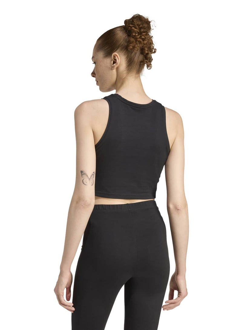 Adidas Essentials 3-Stripes Padded Tank - Image 2