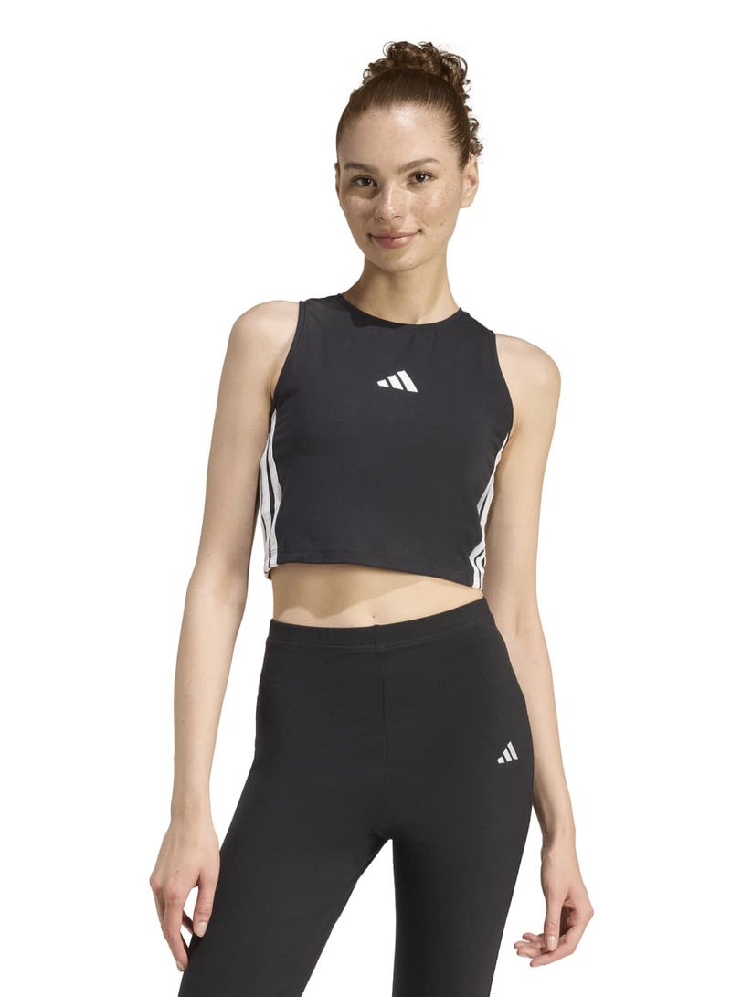 Adidas Essentials 3-Stripes Padded Tank - Image 1