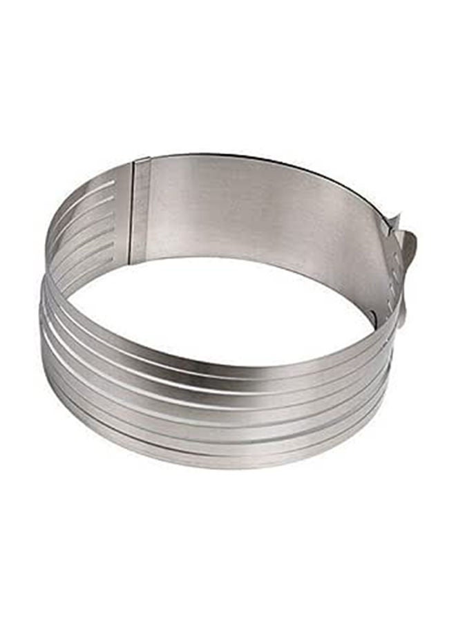 Cake Slicing Ring Silver