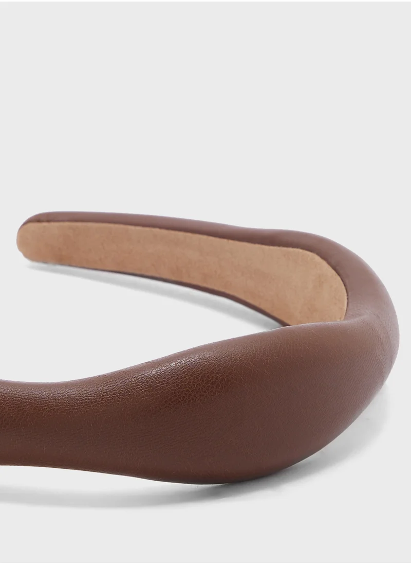 جينجر Wavy Padded Headband