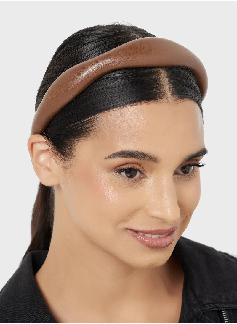 جينجر Wavy Padded Headband