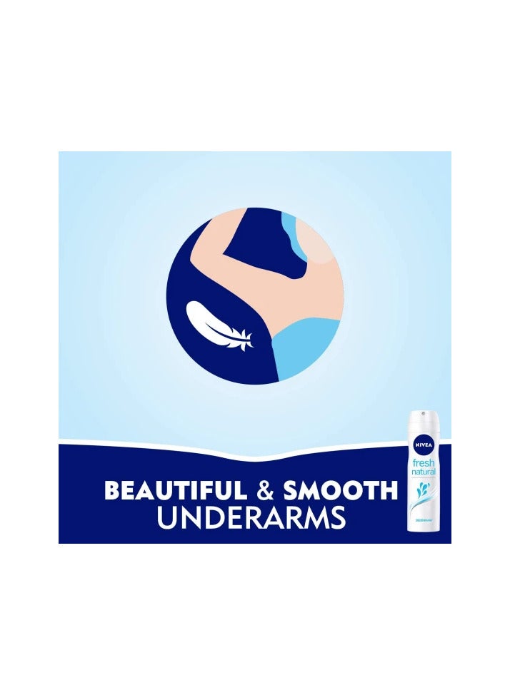Nivea Deodorant Fresh Natural 150 ml - Image 4