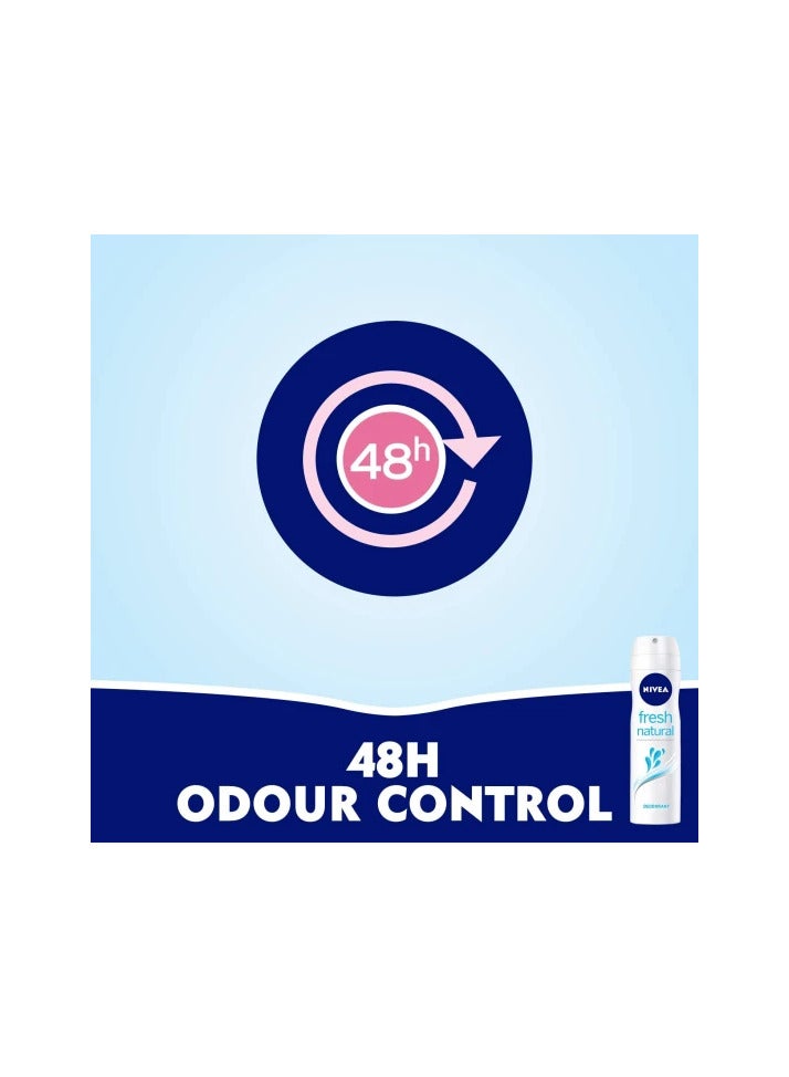 Nivea Deodorant Fresh Natural 150 ml - Image 2