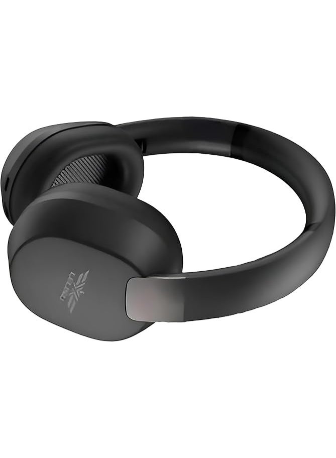 LS-239 Stereo Headphones - Dual Noise Reduction - Lightweight and 90 Degree Rotatable Design - Powerful Bass Sound (BLACK) - Image 3
