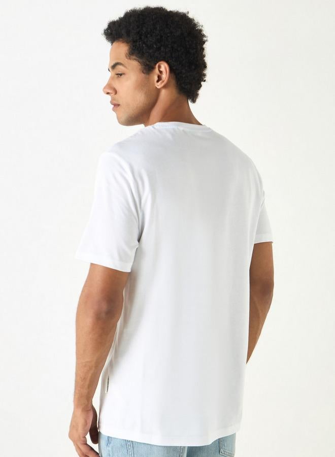 لي كوبر تيشيرت بياقة ضيقة وأكمام قصيرة وطبعات من لي كوبر - Image 3