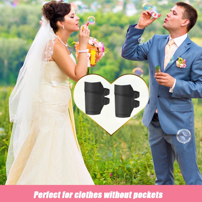 Jadive حزام ساق الهاتف المحمول من جاديف 2 عبوة حزام هاتف للساق حزام ذراع للهاتف الذكي غير قابل للانزلاق محفظة كاحل حزام الساق قابل للتعديل لحقيبة الذراع للنساء والرجال للجري والمشي وركوب الخيل والدراجات النارية (أسود) - Image 5