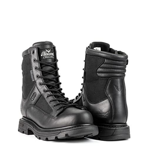 Thorogood GEN-Flex2 8” Side-Zip Waterproof Black Tactical Boots for Men and Women - Lightweight Leather and Nylon with Slip-Resistant Outsole; EH Rated, Black - 11.5 W US - Image 3