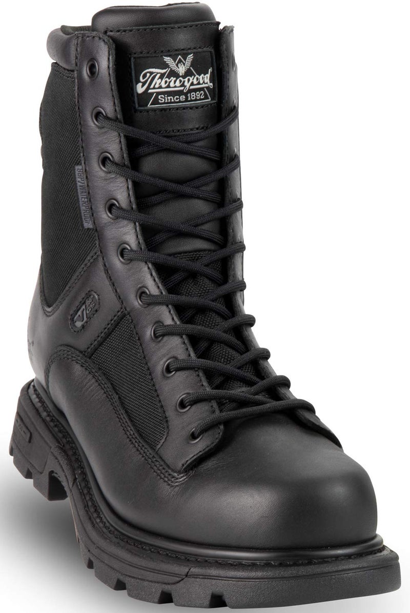 Thorogood GEN-Flex2 8” Side-Zip Waterproof Black Tactical Boots for Men and Women - Lightweight Leather and Nylon with Slip-Resistant Outsole; EH Rated, Black - 11.5 W US - Image 5