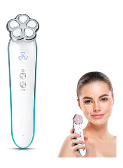 SYOSI Facial Machine, Eye Skin Tighten Massager, Home Massager for Eyes, Metal Body, Gold-plated Lead-in, Easy to Carry, Anti Aging Wrinkle and Bubble, Reducing Dark Circles, Wrinkles or Eye Bags, Eye SPA  - Image 1