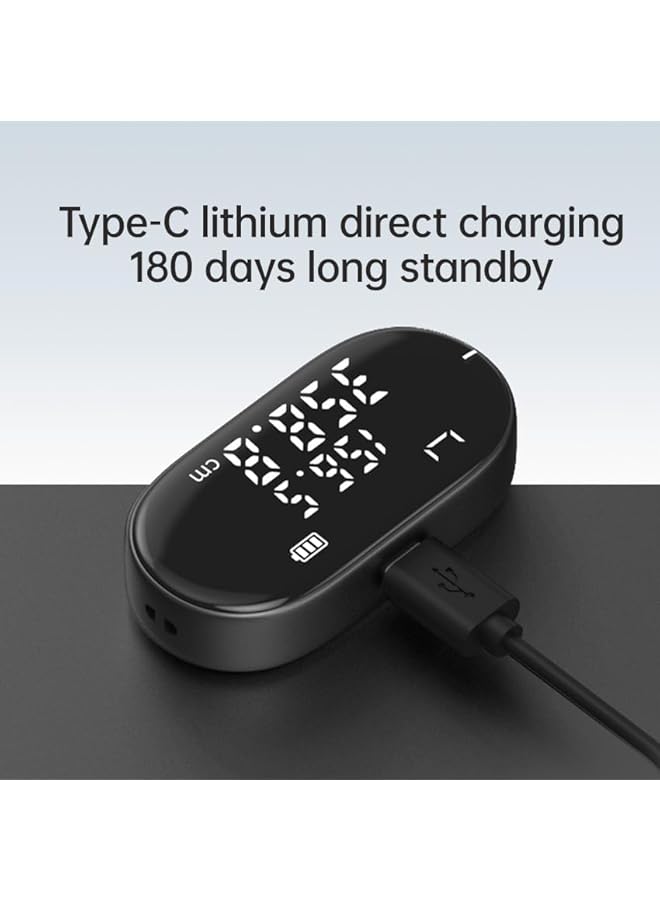 promass Q2 Flexible Electronic Ruler – Rolling Wheel Design, Curved Surface Measurement, 5 Modes, Accurate Distance Measuring Tool - Image 5