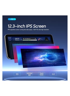 SHEZA STAR Android Car Stereo 12.3 Inch For Nissan Altima 2014 2015 2016 2017 2GB RAM 32GB ROM Support Apple Carplay Android Auto With Complete Frame WiFi USB AHD Camera included  - Image 5