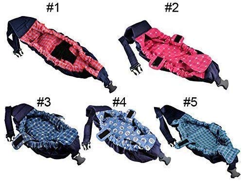 Crawl'in Polycotton Adjustable Baby Carrier Bag Sling Wrap Bagpack Nursing Pouch for Toddlers & Infants, 0-6 Months (Red) - Image 4