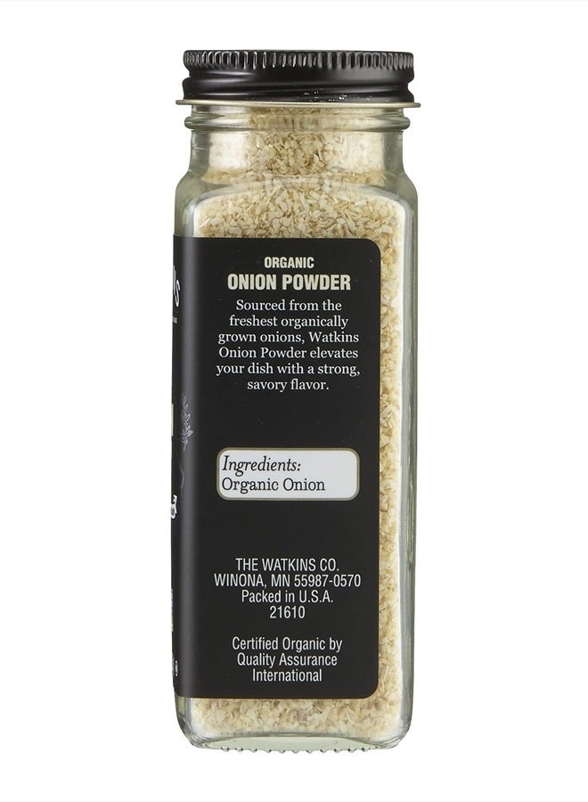 Watkins Gourmet Organic Spice Jar, Onion Powder, 2.8 Oz - Image 2