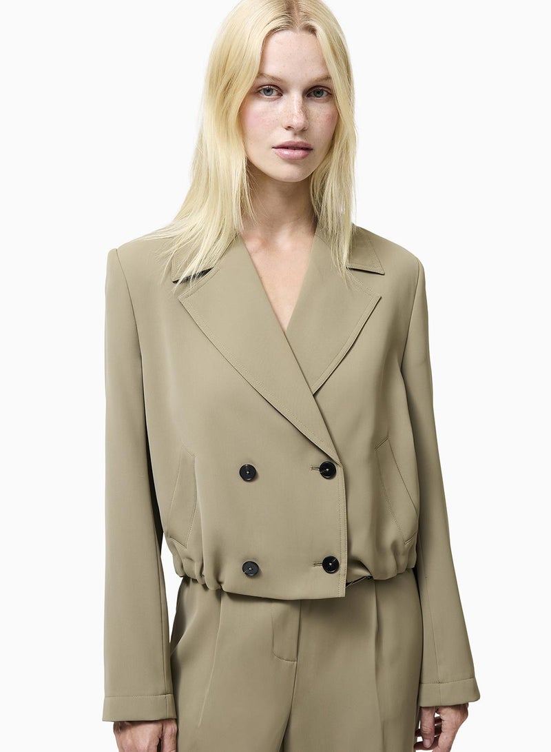 French Connection Vinnie Tailored Cropped Jacket - Image 1