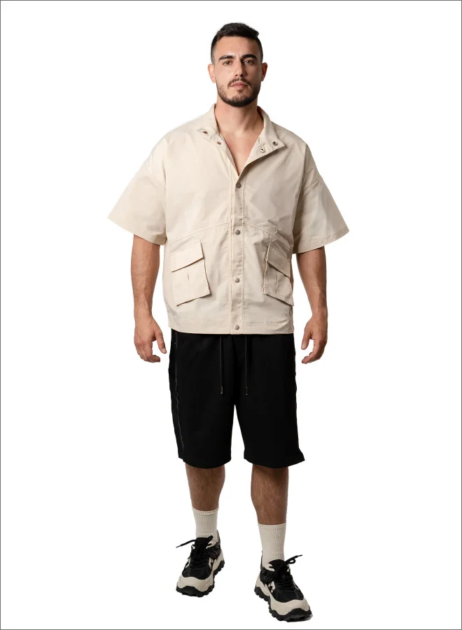 Tanjim Squad TANJIM SQUAD - STREET CRED SHIRT BEIGE