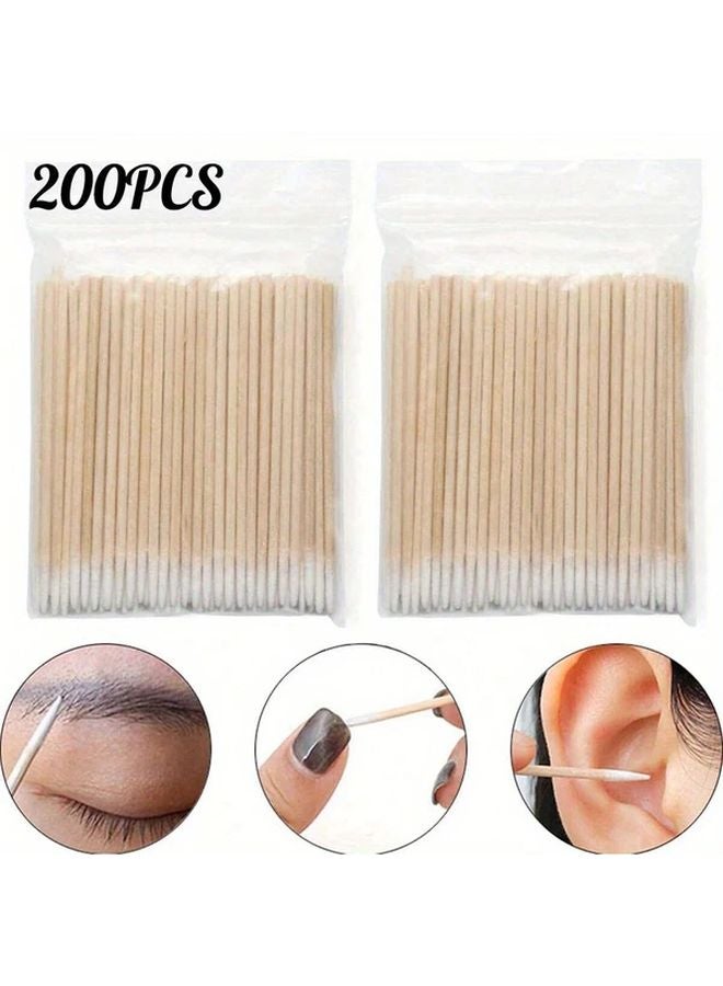 200pcs Manual Nail Polish Remover Tool Safe For Natural Nails Easy Grip Non Electric - Image 1