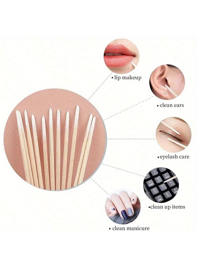 200pcs Manual Nail Polish Remover Tool Safe For Natural Nails Easy Grip Non Electric - Image 2