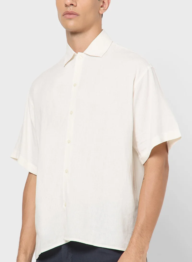 JACK & JONES  Aop Printed Oversized Shirt for Men | Best Price UAE