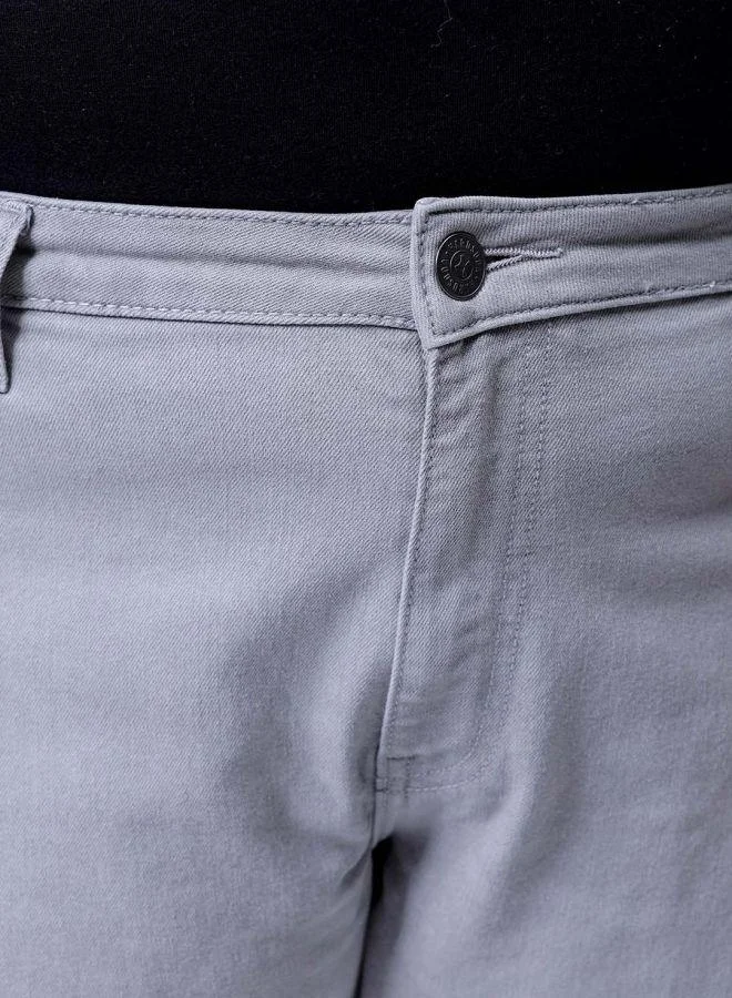 HARDSODA  Men Plus Size Carrot Fit Solid Mid-Rise Stretchable Jeans for Men | Best Price UAE