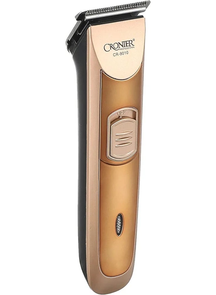 ماكينة قص الشعر الاحترافية المزودة بشفرات وبطارية قابلة لإعادة الشحن مثالية لتصفيف الشعر واللحية بسهولة في المنزل أو في صالون التجميل. - Image 1