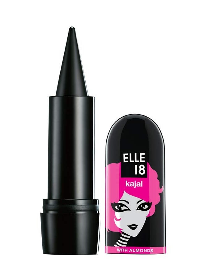 Elle 18 Gel Kajal, Deep Black, 3ml - Image 1