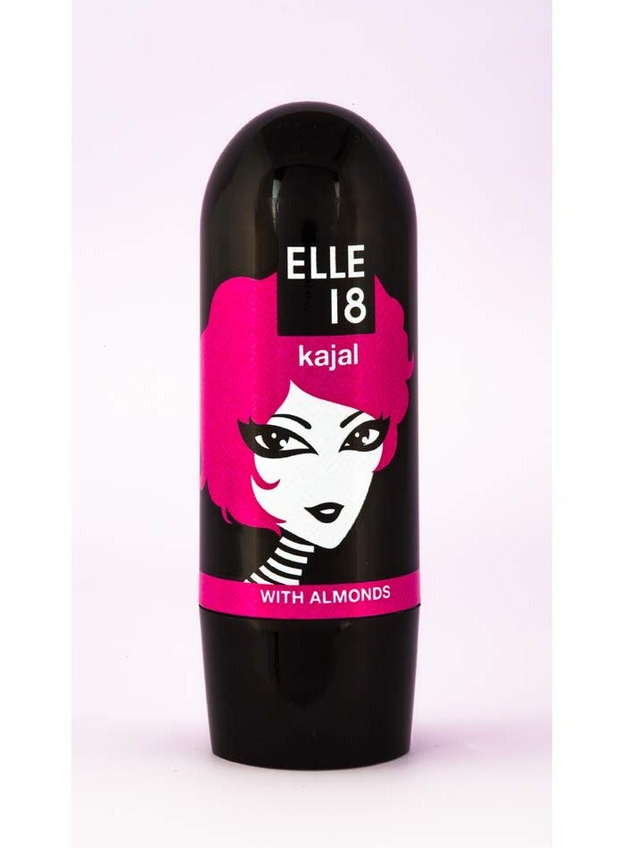 Elle 18 Gel Kajal, Deep Black, 3ml - Image 3