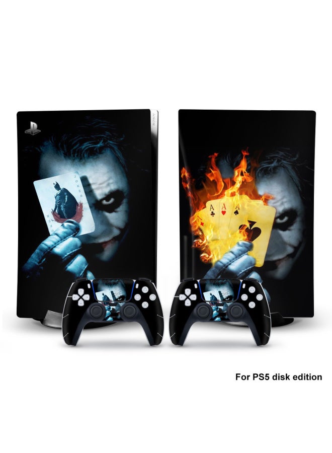 For PS5 Optical Drive Version Of The Main Machine Game Sticker Digital Version PS5 Sticker Game Machine Protective Sticker Protective Film-Color:ps5dg-0436 - Image 4