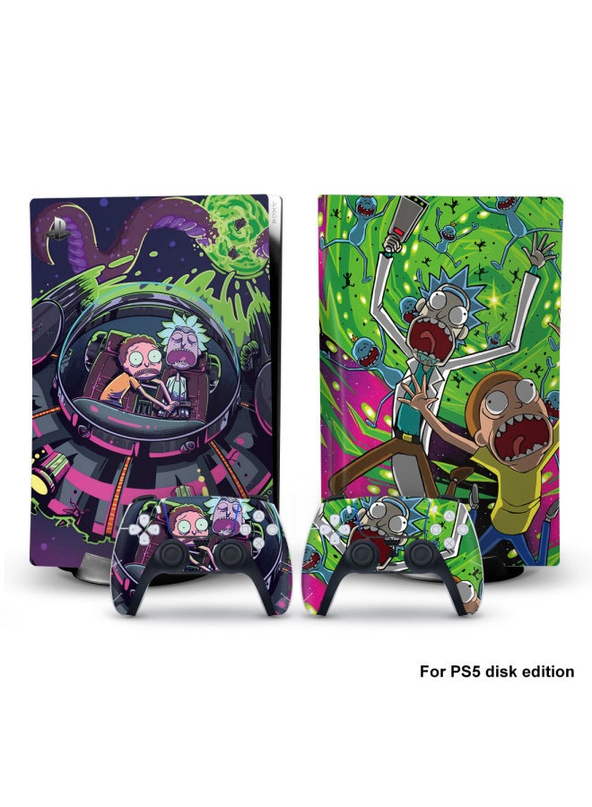 For PS5 Optical Drive Version Of The Main Machine Game Sticker Digital Version PS5 Sticker Game Machine Protective Sticker Protective Film-Color:ps5dg-0436 - Image 5