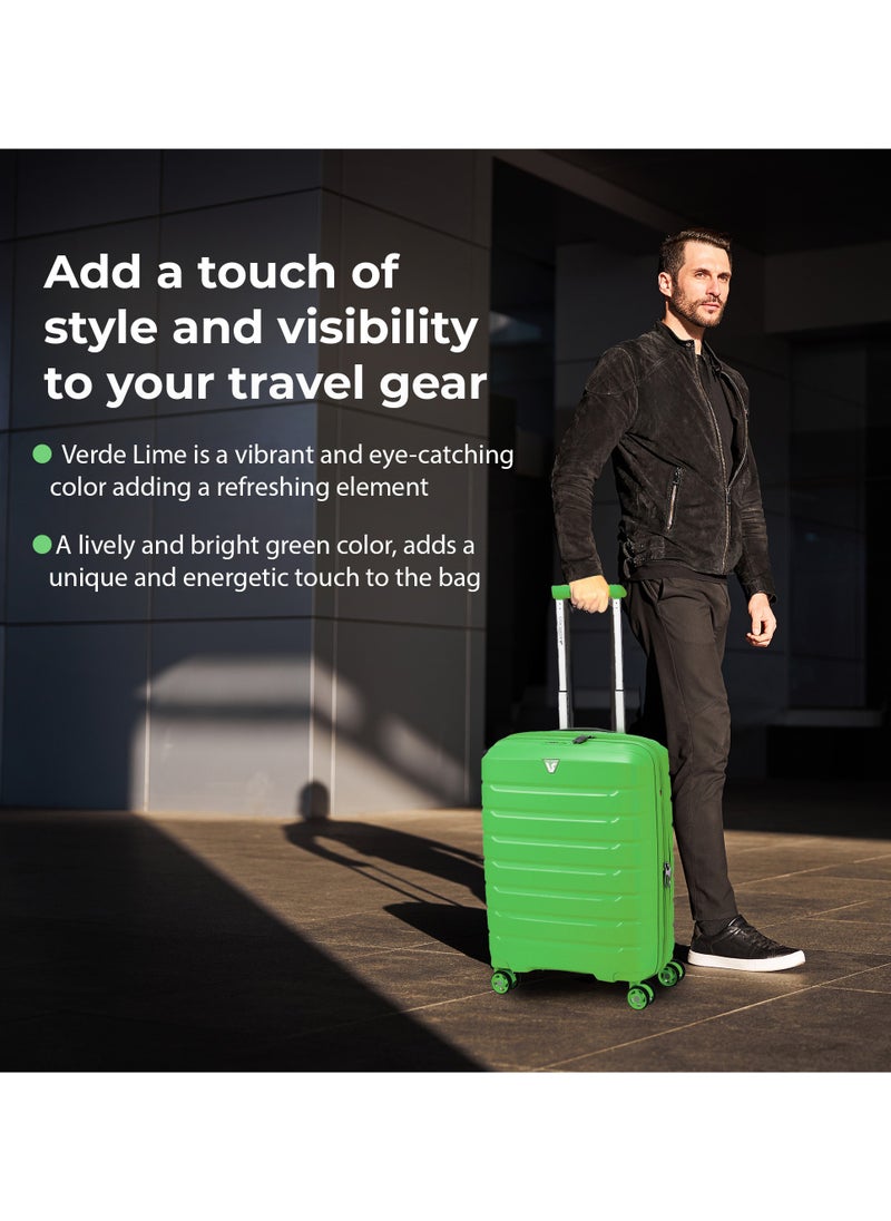 RONCATO - RONCATO | Cabin Trolley Bag | Green | 20 inches | 4WD wheels | Hard material | PP material | 1Piece | TSA Lock - Image 1