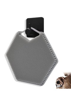 Silicone Body Scrubber & Storage Hook Set - Ultimate Shower Accessory with Non-Slip Grip for a Luxurious Bath Experience