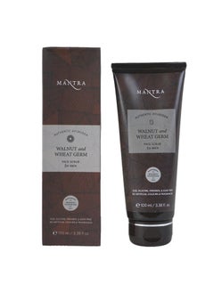 Mantra Mantra Herbal Walnut & Wheat Germ Face Scrub For Men 100 ml  - Image 1