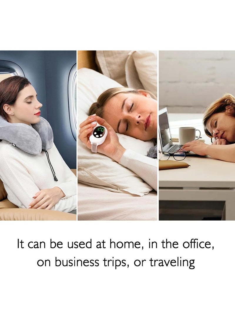 Portable Sleep Aid & Relaxation Device - Handheld Low Frequency Pulse Massager for Insomnia Relief, Travel-Friendly Stress & Anxiety Relief, Rechargeable - Image 3