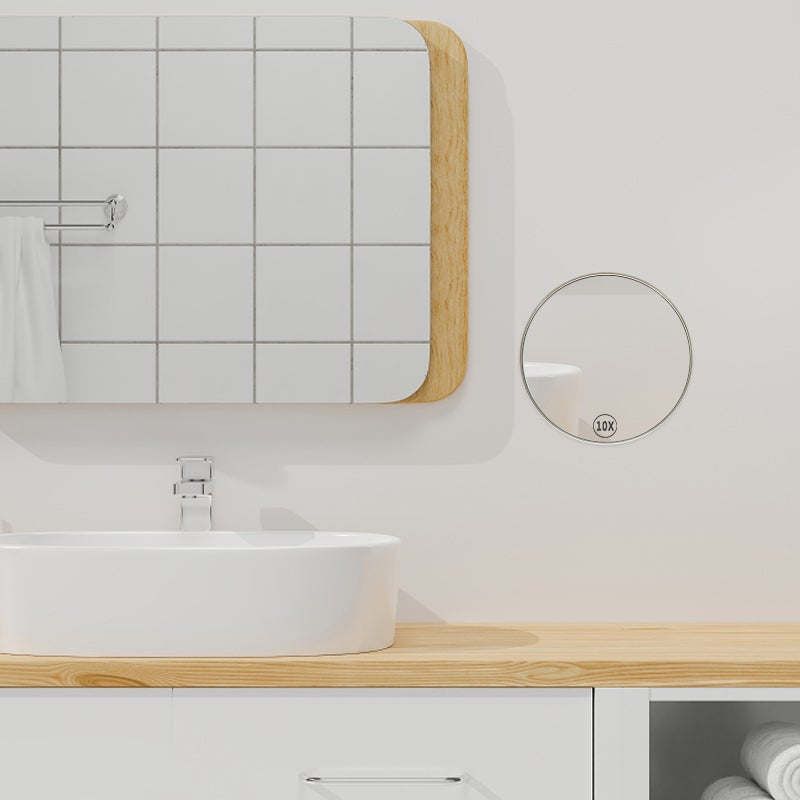 Makeup Mirror Cup Mirror Single Side Makeup Mirror for Bathroom - Image 2
